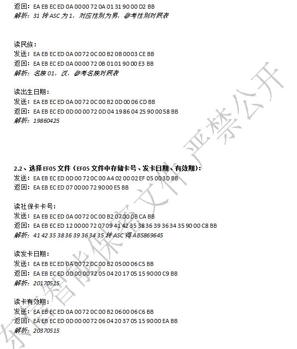 廣東東信智能科技有限公司社保卡指令協(xié)議