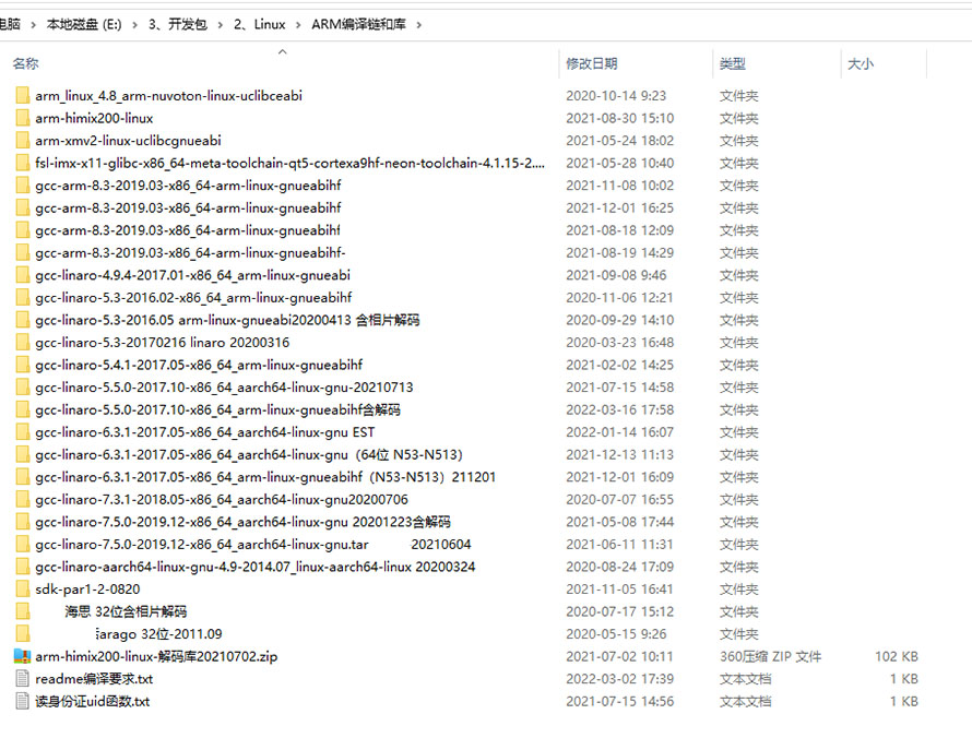 Linux系統(tǒng)ARM交叉編譯鏈
